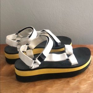 Teva platform sandals